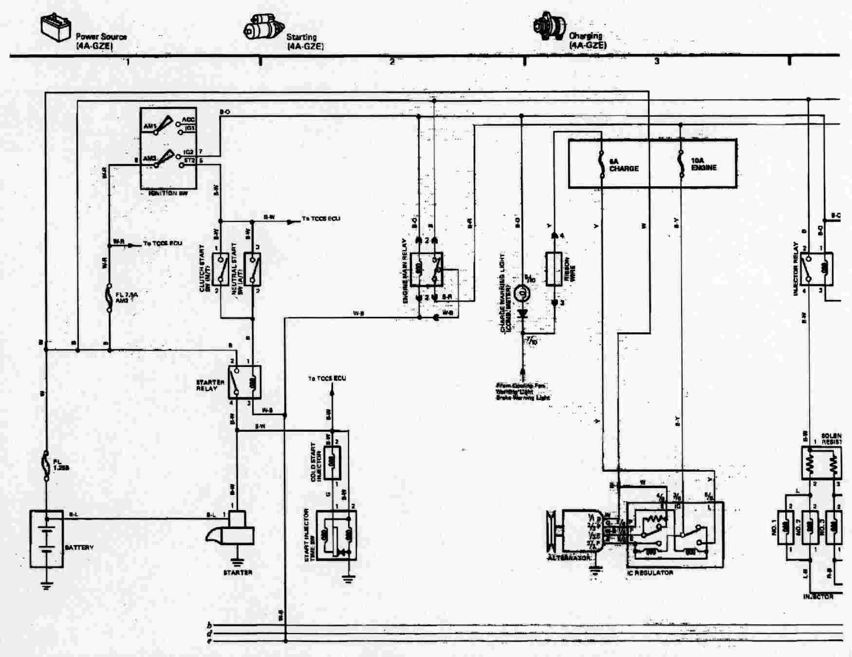 toyota mr2 ecu wiring diagram #6
