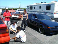 Gymkana in the heat.jpg (82201 bytes)